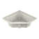 SIGNATURE® Corner 6060 Drop-In Soaking RH 3-Tile Flange Oyster