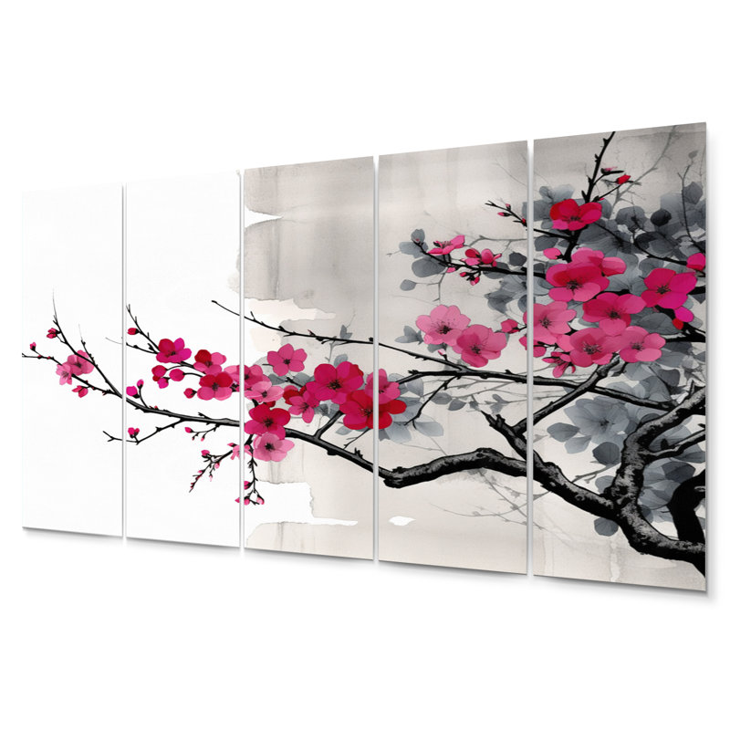 Eragny - Ensemble de salon mural en métal asiatique