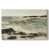 Toile avec cadre flottant brun
