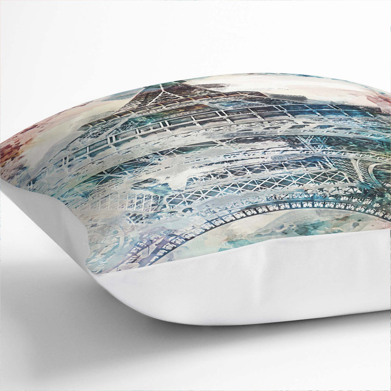 Square Cushion, 55cm H x 55cm W x 20cm D, White