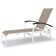 Askar Outdoor Rust-Resistant Metal Chaise Lounge