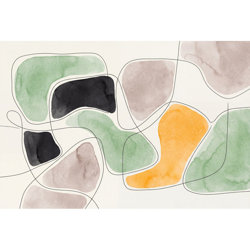 White Background Wallpaper Watercolor Texture Removable Wall Decor, 140"x108", Peel and Stick