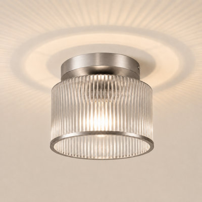 Drum Semi Flush Mount Ceiling Lighting Fixture
