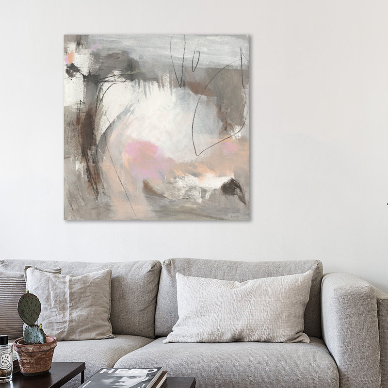 «Aufschwung» par Jenny Schafer, reproduction d'art sur toile tendue, H 24 po x l 24 po x P 1,5 po