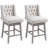 Basanti Swivel Upholstered Counter Stool-738749252