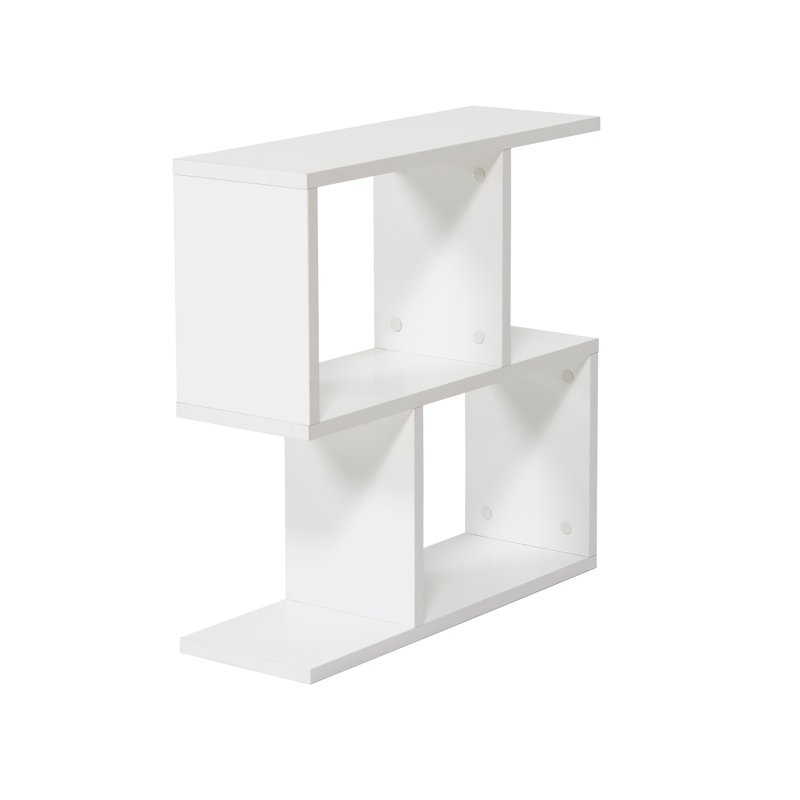 Table de bout en bois massif Benette, table d'appoint, table d'appoint, table de coin, table de canapé, Blanc
