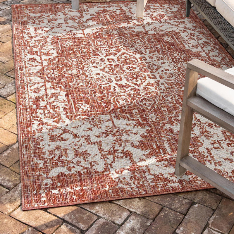 Allayna Dubai Indoor/Outdoor Rug, Rectangle 6'1" x 9'