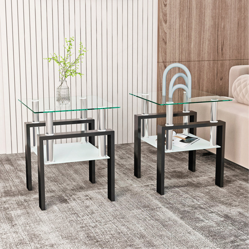 Table basse, Transparent