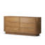 Paden 6 Drawer Dresser-Seasoned Brown Acacia-1157400215