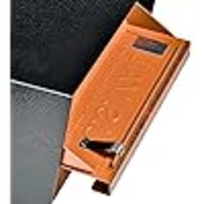 Steel Post Mounted Mailbox with Magnetic Closure, Black & Woodgrain