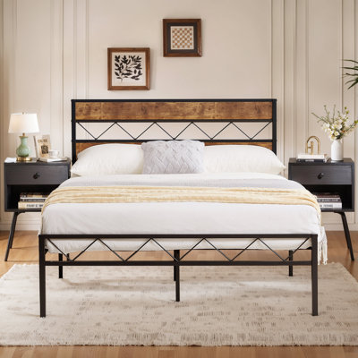 Igourdane Metal Piece Bedroom Set