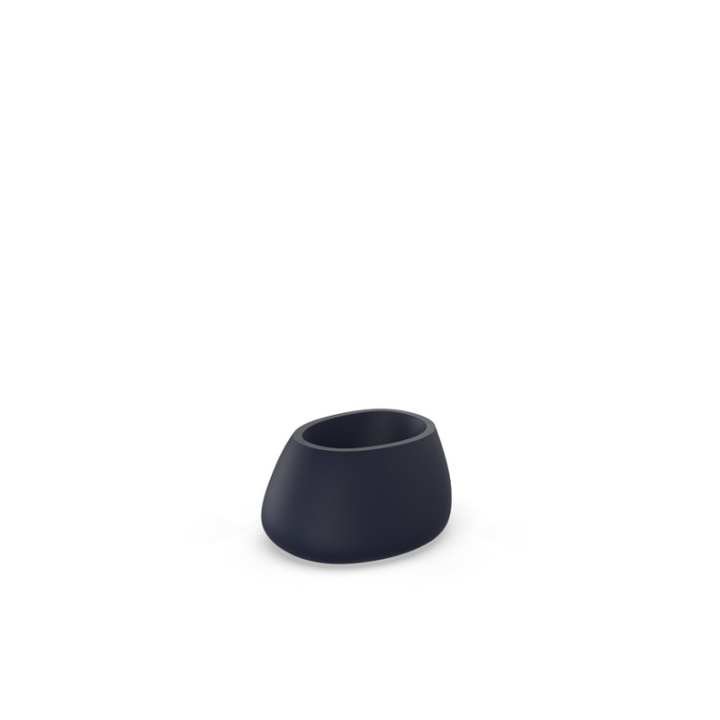 Stone Planter, Blue, 15.75" H x 31.5" W x 25.5" D
