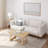 Cathelyne Solid Wood Single Coffee Table-1974182722-1974182725