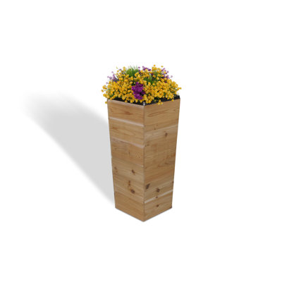 Ullrich Handmade Wood Pot Planter