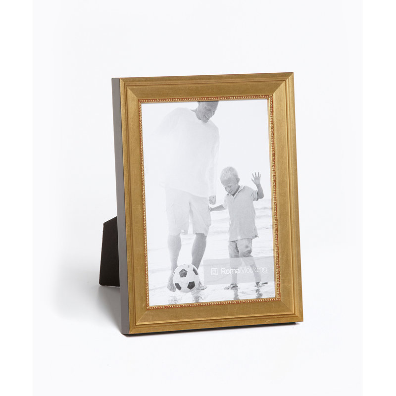 Cadre photo Eleganza, 5" x 7", Or Doré