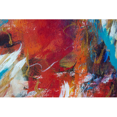 Artella Fine Art Abstract Painting - Wrapped Canvas Painting