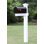 Lincoln Post Mounted Mailbox
