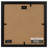 Malta Black Solid Wood Picture Frame with Mat