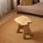Tabouret de coiffeuse en bois massif Minnick