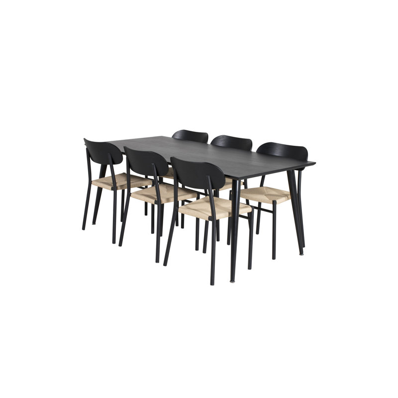 Blin 6 - Person Dining Set