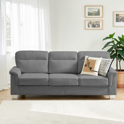 Canapé rembourré en mousse Snowfleece de 82 po Brooklington