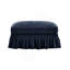 Repose-pieds en chenille - bleu-1873576694