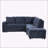 L-shaped Padded Modular Sofa with Storage Space-1036736731