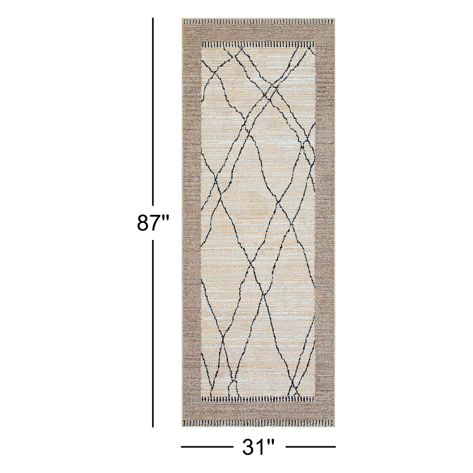 Monterey Rug, Runner 2'7" x 7'3"