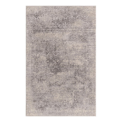 Tapis gris / blanc Kater