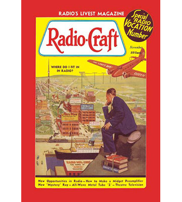 Radio Craft: Where Do I Fit in Radio? by Radcraft Vintage Advertisement