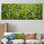 Herbes, origan, teintes II - ensemble d'art mural 5 pièces