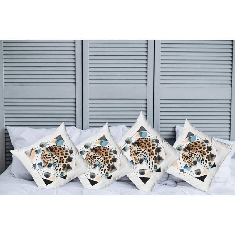 Fabric Reversible Throw Pillow, 24"H x 24"W