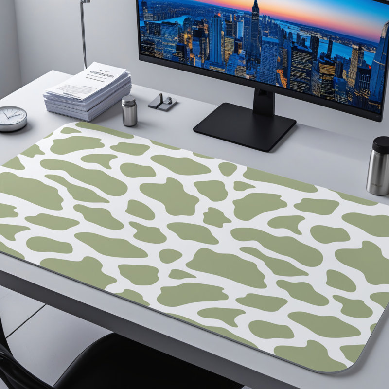 Polyester Desk Pad, 14.4x12.1