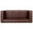 Natsue 84.06'' Faux Leather Sofa-573422054