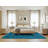 Machine Washable Trellis Green Area Rug-1845602912