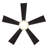 Wynd 5-Blade Outdoor/Indoor Smart Standard Ceiling Fan with LED Light Kit and Remote Included-1317851764-1317851662