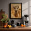 Camel Study Boho - Framed Print-841177664-841177665