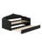 Twin Size Upholstered Daybed With Trundle,Velvet Sofabed With USB & Type-C Charging Ports, Side Storage Bag, No Box-Spring Needed-1994221581
