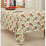 Rectangular_Holiday Tablecloth With Nutcracker Design