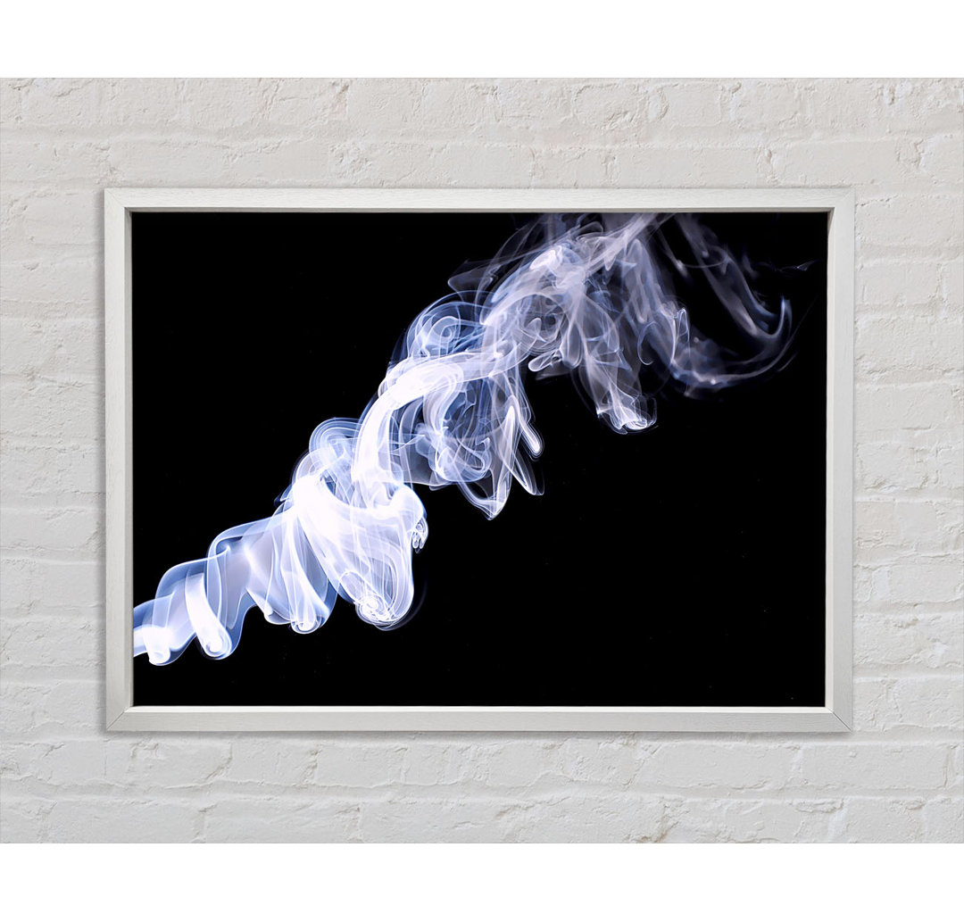 Smoke Swirl Gerahmter Druck