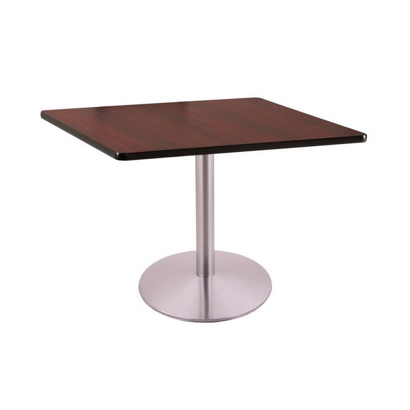Dining Table, Stainless, 30" H x 36" L x 36" W
