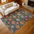 Machine Washable Indoor/Outdoor Mattera ACN2288 Damask Rug-909499166