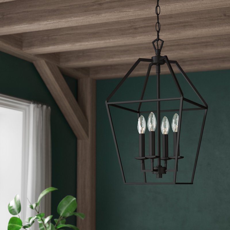 Addyson 4 - Light Lantern Pendant, Palladian Bronze