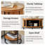 Table de bout ronde 23,6 "mariages