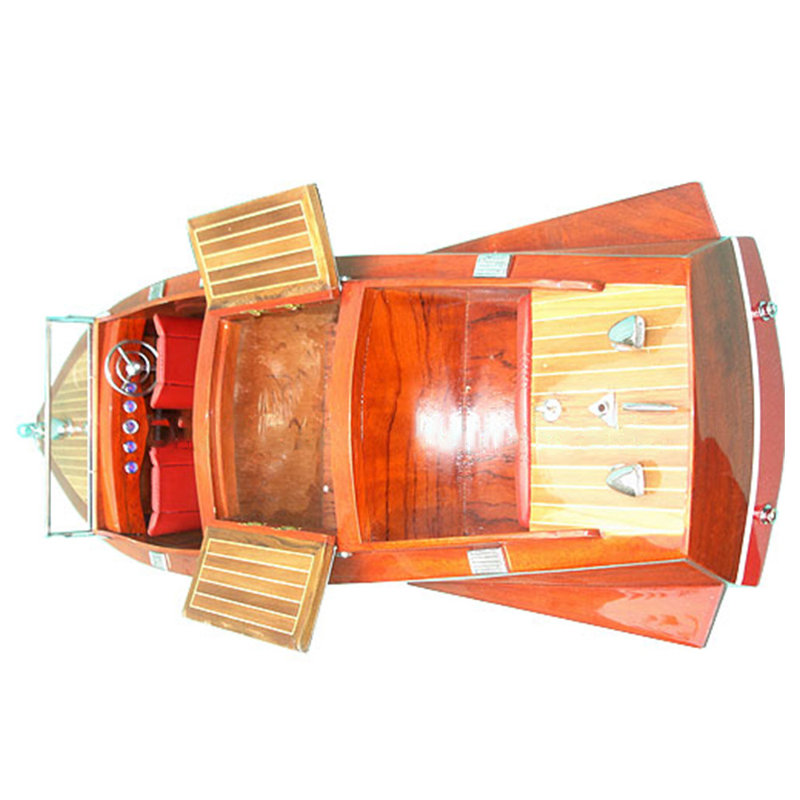 «Chris Craft Runabout Painted Ready» pour modèle de vedette moyenne RC