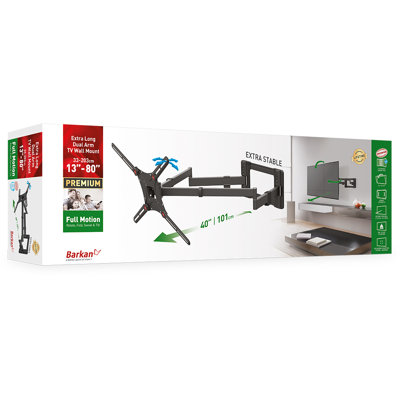 Barkan Multi-Screen Single Screen Wall mount Electronic Mount