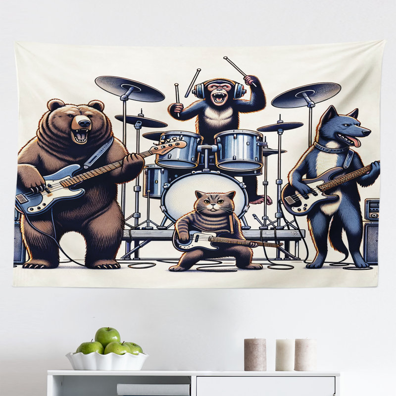 Microfiber Tapestry, 30" H x 45" W