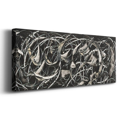 Mouvement linéaire Ii sur impression sur toile