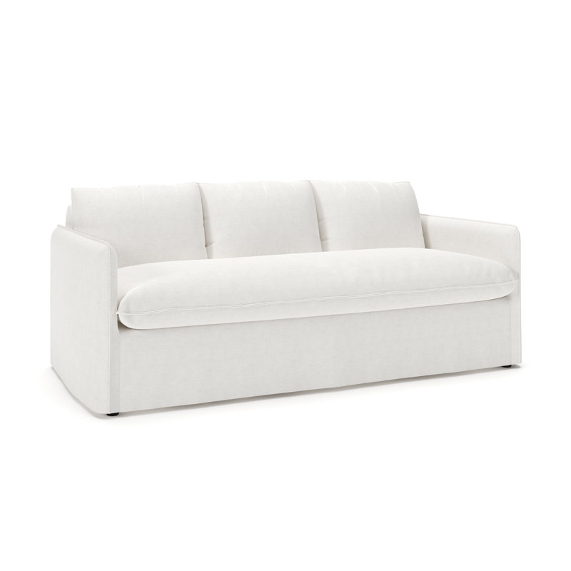 Canapé de 83 po Bellatrix, Chenille Crypton® neige Nomad
