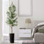 Arbre artificiel dans un pot de fleurs moderne, décoration d'arbre en soie d'olivier artificiel (pot et arbre)-938195087-925170724